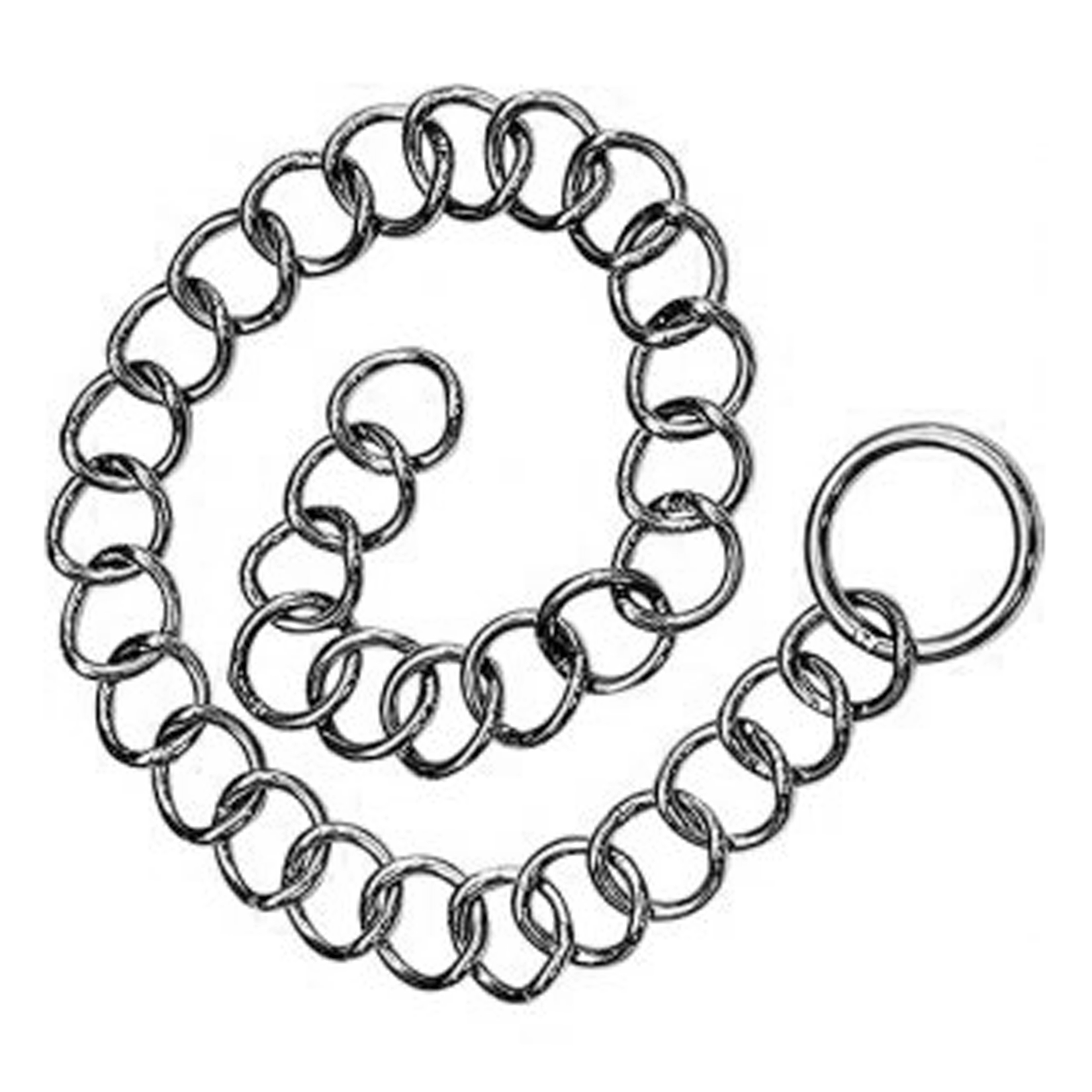 Adjustable-Collar-Chain-Stainless-Steel-Double-Link-Curb-Chain-Horse-Riding-Equestrian Chain | Twisted Double Chain | Stallion Chain | 20+ Designs