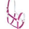 Adjustable Horse Halters with Soft Faux Fur in 10 Colors