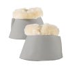 Best fit bell boots with faux fur lining offering durable protection and comfort for horses, wholesale from Stylo Clothing