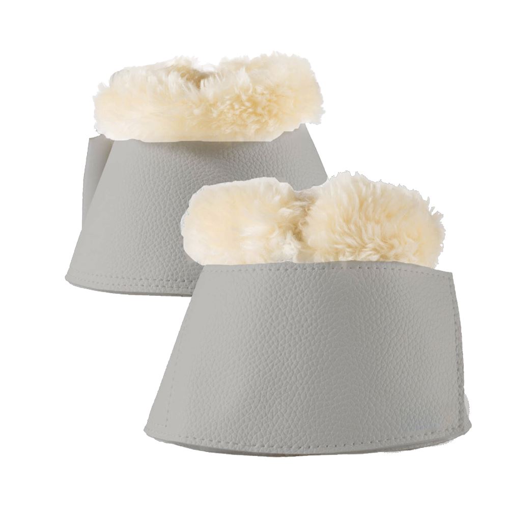 Best fit bell boots with faux fur lining offering durable protection and comfort for horses, wholesale from Stylo Clothing
