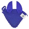 Violet breathable ear bonnet adorned with rhinestones from Stylo Clothing - Best Breathable Ear Bonnet with Rhinestones - 20+ Colors