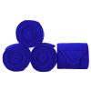 Wholesale fleece horse bandages, custom-made for equestrian needs, blending softness with reliable support.