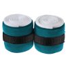 Sea Green Trendy Horse Bandages with Plush Padding for Support Sea green Trendy Horse Bandages providing a trendy look and plush cushioning for leg support.