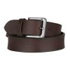 Stylish and versatile brown leather belt with classical design, crafted for durability and elegance