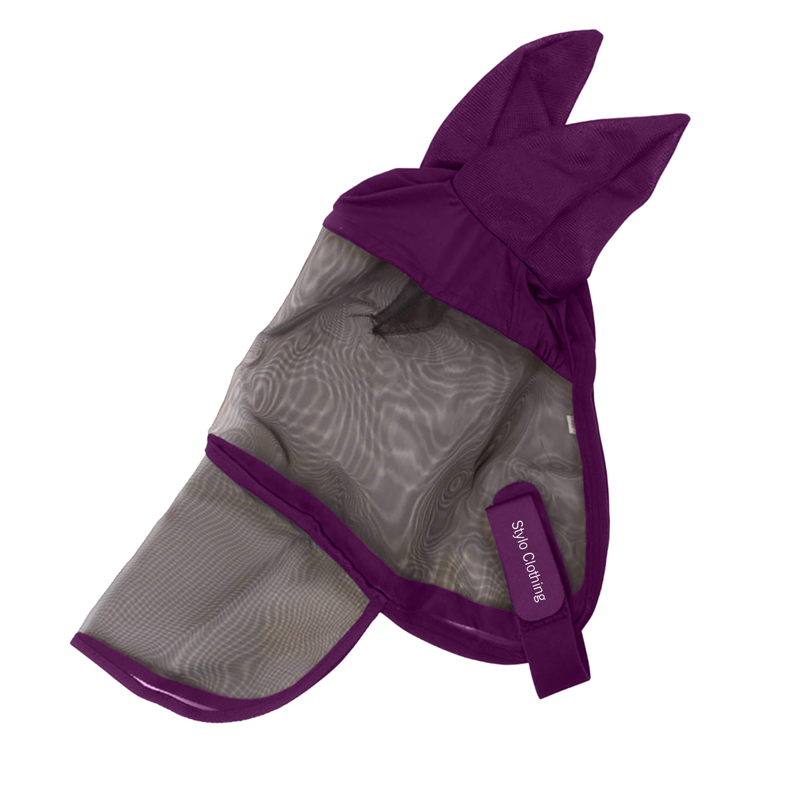 Durable fly mask for horses, offering premium protection and comfort, custom-made and trending in equine accessories for wholesale buyers.