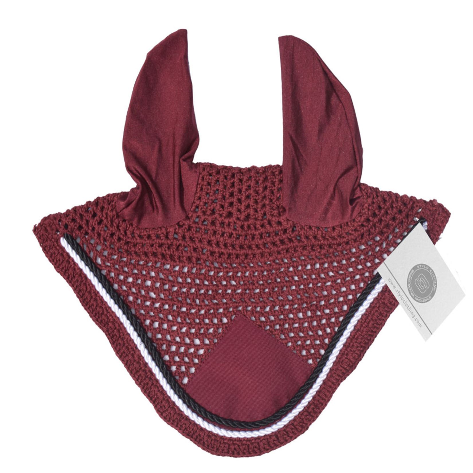 Rich Sangria Fashionable Ear Bonnet - Stylish & Functional Sangria fashionable ear bonnet offering style and comfort