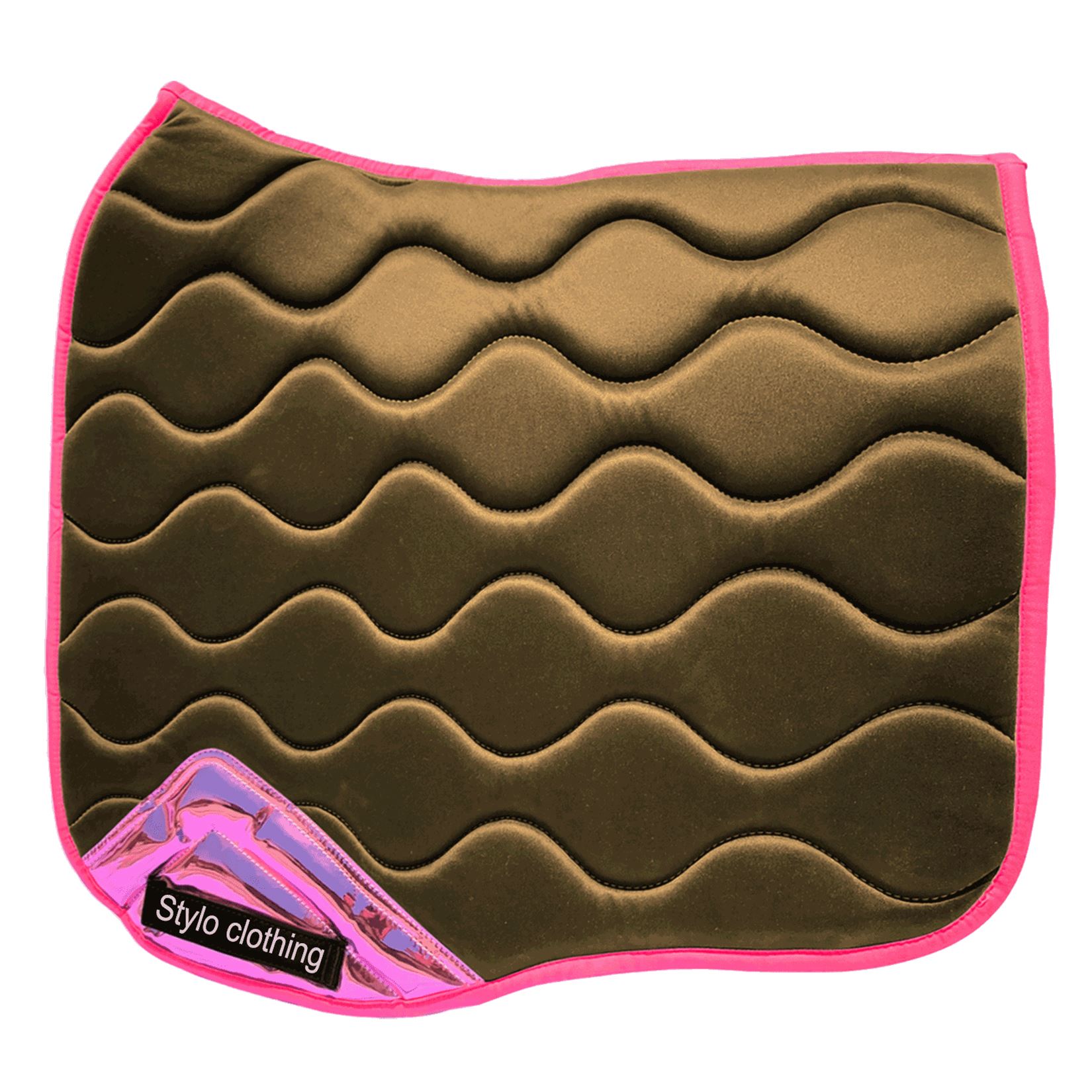 Top-selling General Saddle Pad – wave quilt design for comfort and durability in all-purpose riding