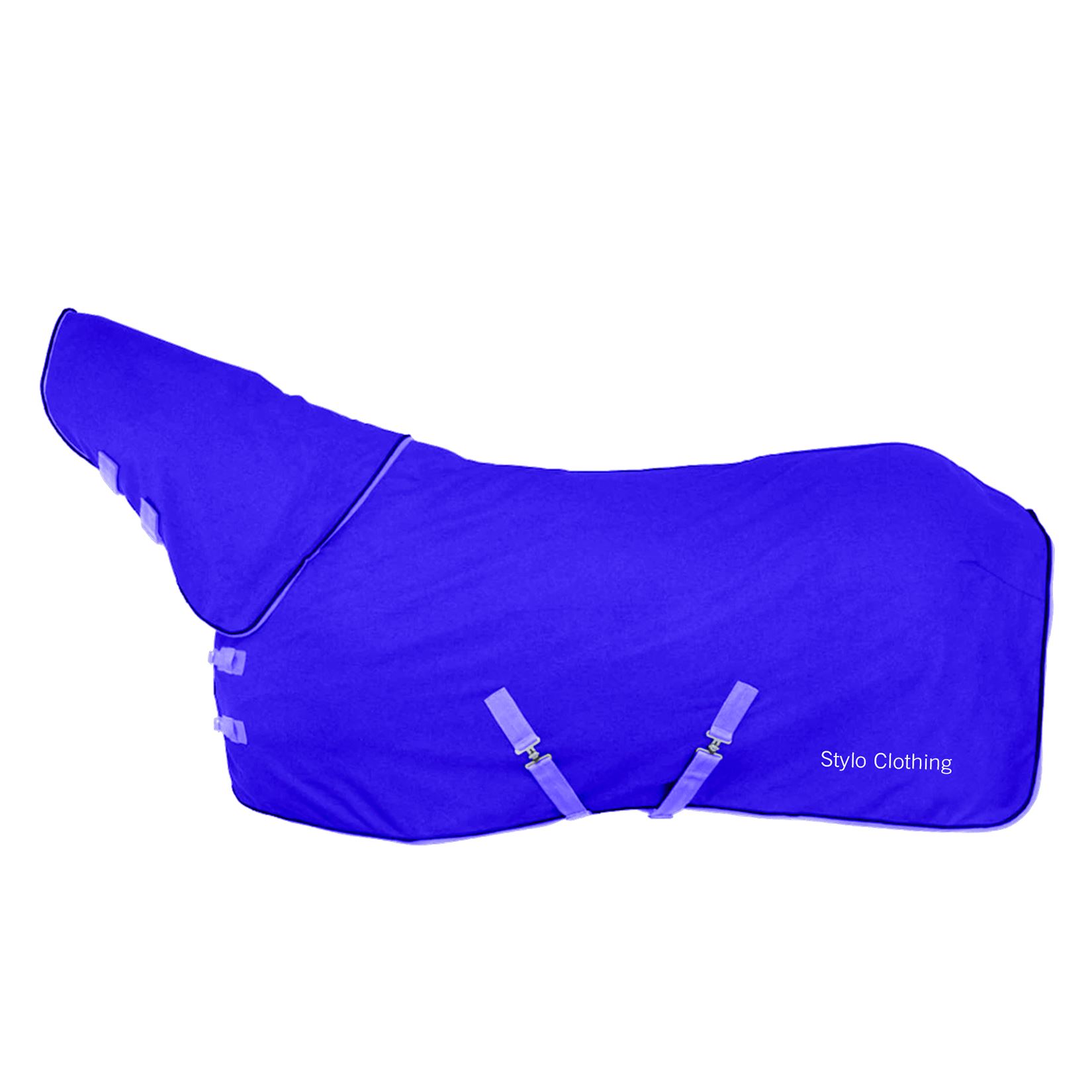 High-quality full neck reflective horse rug by Stylo Clothing, available in bulk, perfect for winter and summer stable use.