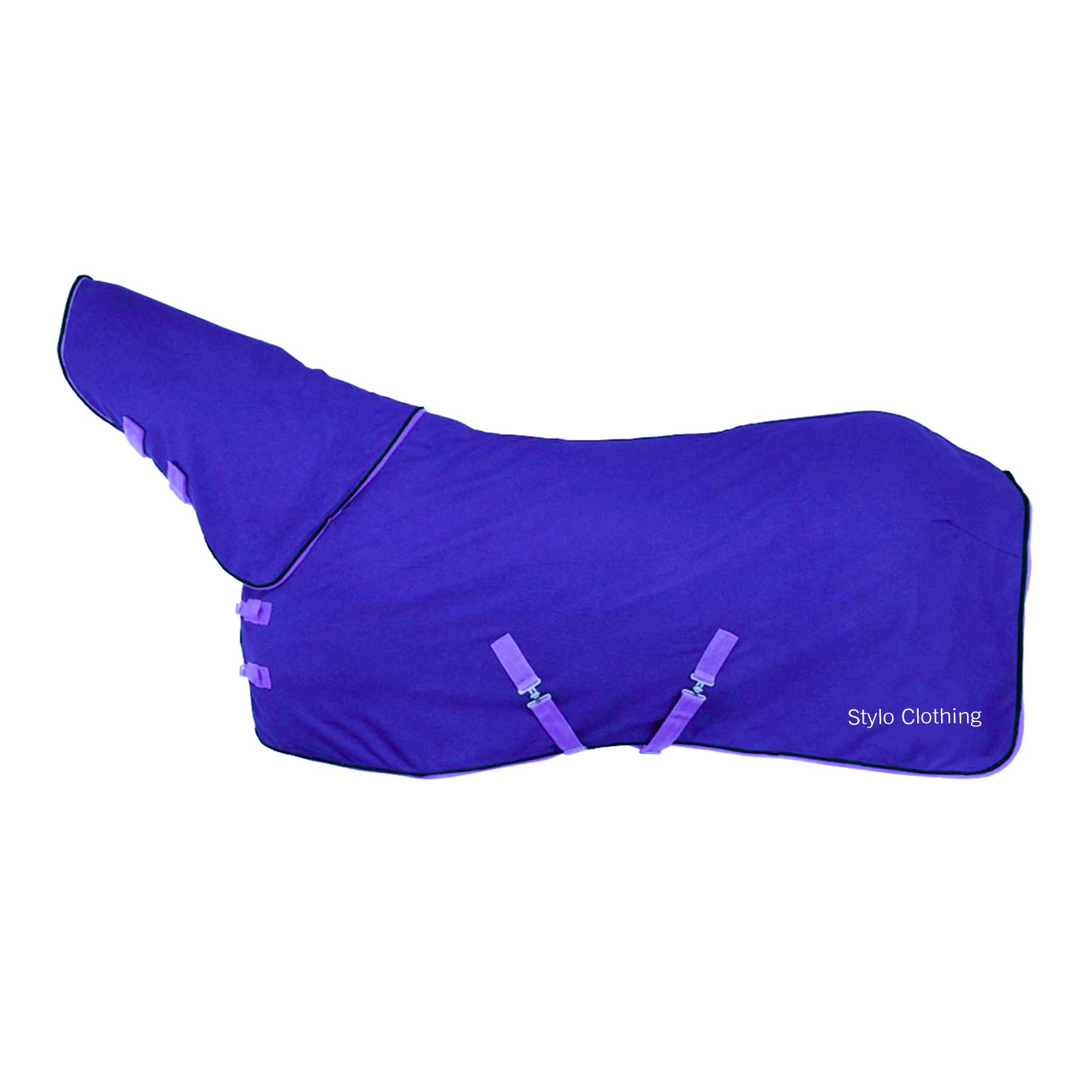 Wholesale full neck reflective rug by Stylo Clothing, providing superior protection for horses in stable and turnout environments.