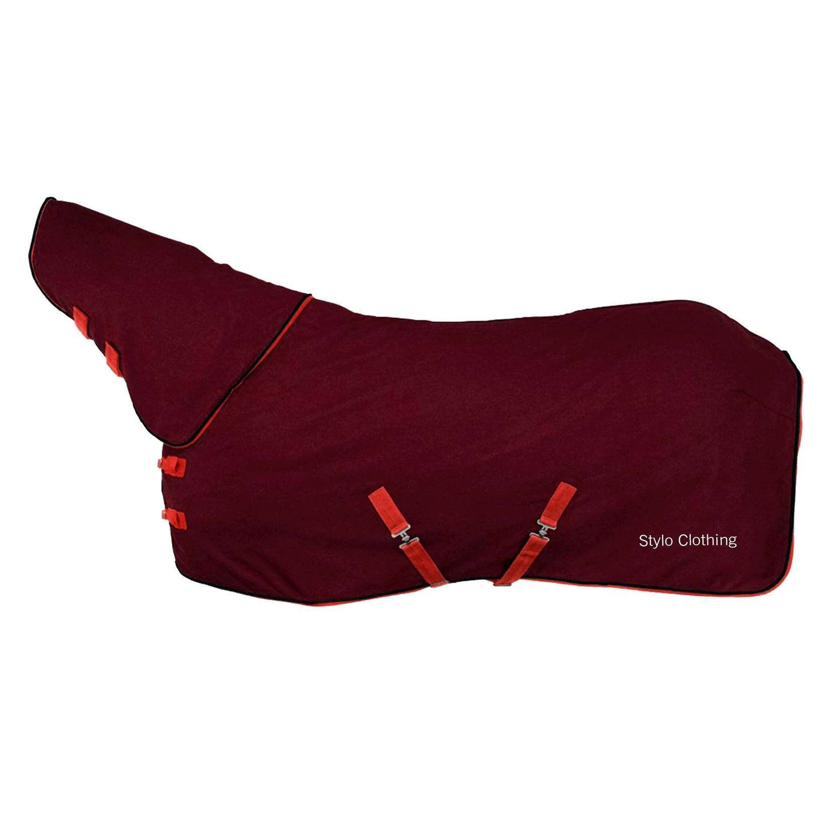 Best selling full neck reflective rug blanket by Stylo Clothing, ideal for equestrian, stable, and turnout use, available for bulk wholesale.