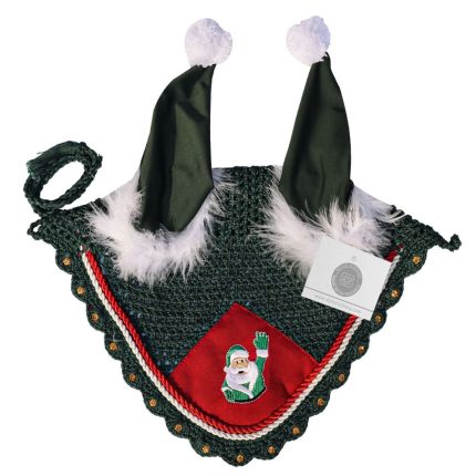 Festive Christmas Ear Bonnet for Horses – 100+ Custom Styles