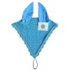 Sky tie down ear bonnet featuring a vibrant color for fashionable equestrians