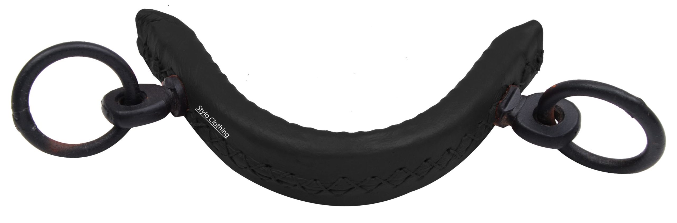 Best Selling Horse Cavesson Leather Noseband with 2 Rings