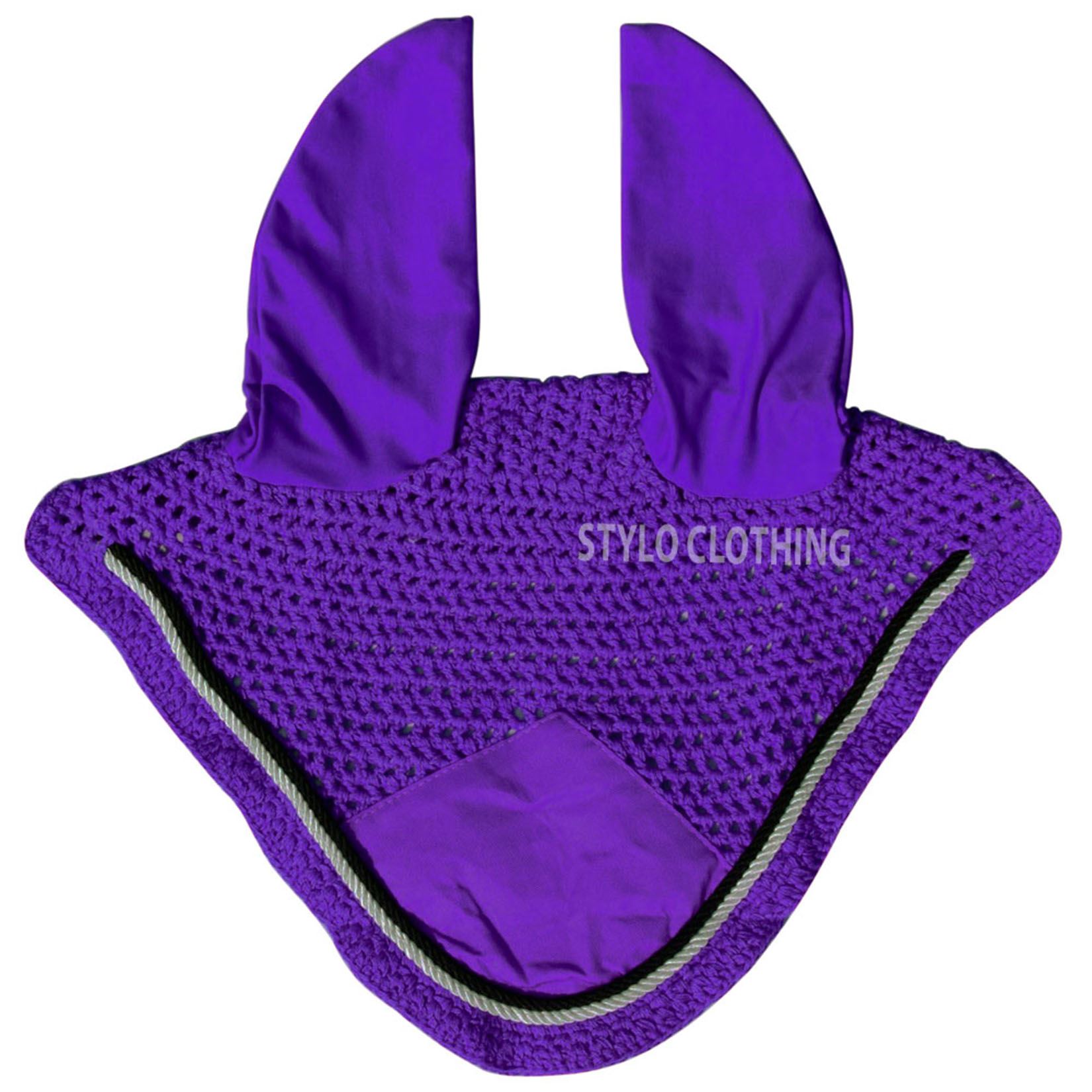 Elegant Violet Fashionable Ear Bonnet - Perfect Fit Violet fashionable ear bonnet designed for style and comfort