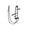 Horse Riding Bridle - Wholesale adjustable horse bridles with sleek design, crafted for English-style equestrian activities, ideal for bulk purchases and customization.