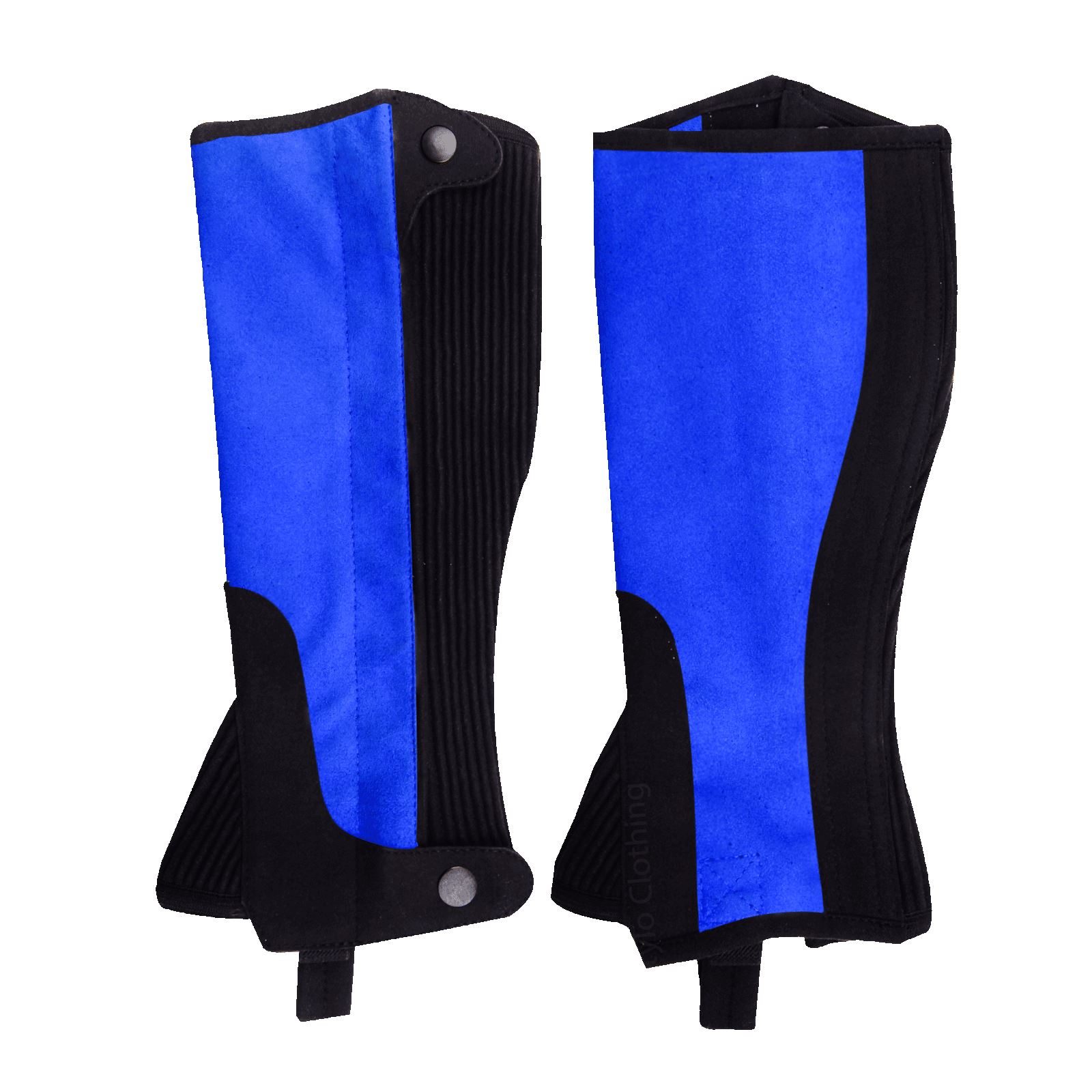 Durable-Half-Chaps-Amara-for-rider-care-horse-training-accessories Durable Amara leather half chaps for leg protection with zipper amd button, wholesale factory direct from Stylo Clothing for horse tack