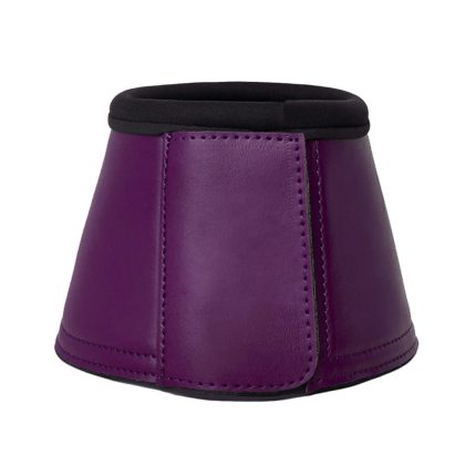 PU Leather Bell Boots with durable neoprene lining for equestrian use available wholesale from Stylo Clothing