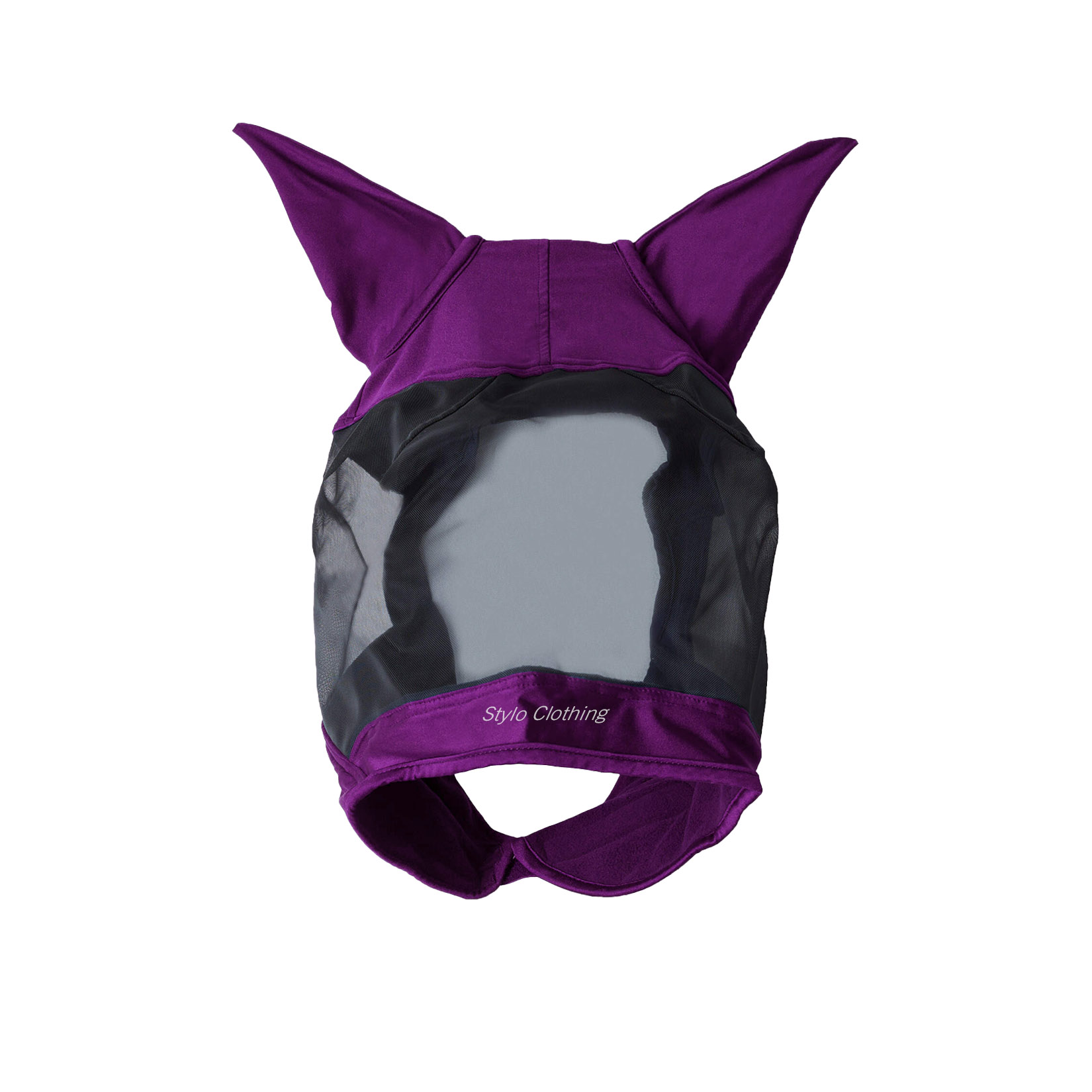 Customized horse fly mask crafted with high-quality materials, ideal for year-round equestrian activities, sold at wholesale prices.