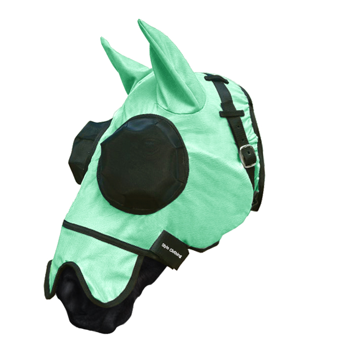 UV Fly Mask | Exclusive Wholesale Fly Mask Exclusive UV fly mask ensuring optimal horse head protection against sun and insects, available in bulk from Stylo Clothing.