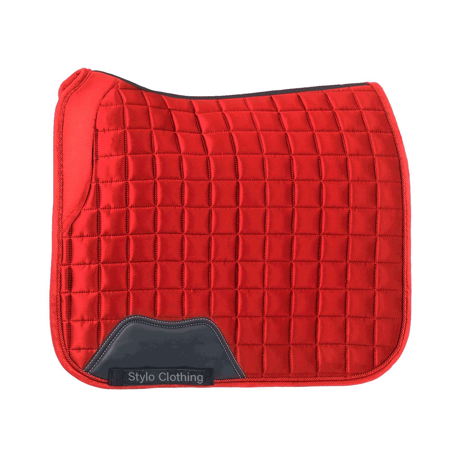 High-end-dressage-saddle-pad-satin-wholesale-equestrian-supplies-fashion-horse Top Selling Selling Customized Dressage Saddle Pads – satin finish, soft-padded, perfect for horse riding equipment and wholesale"