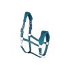 High-quality custom nylon halter with fleece and faux fur, factory made by Stylo Clothing