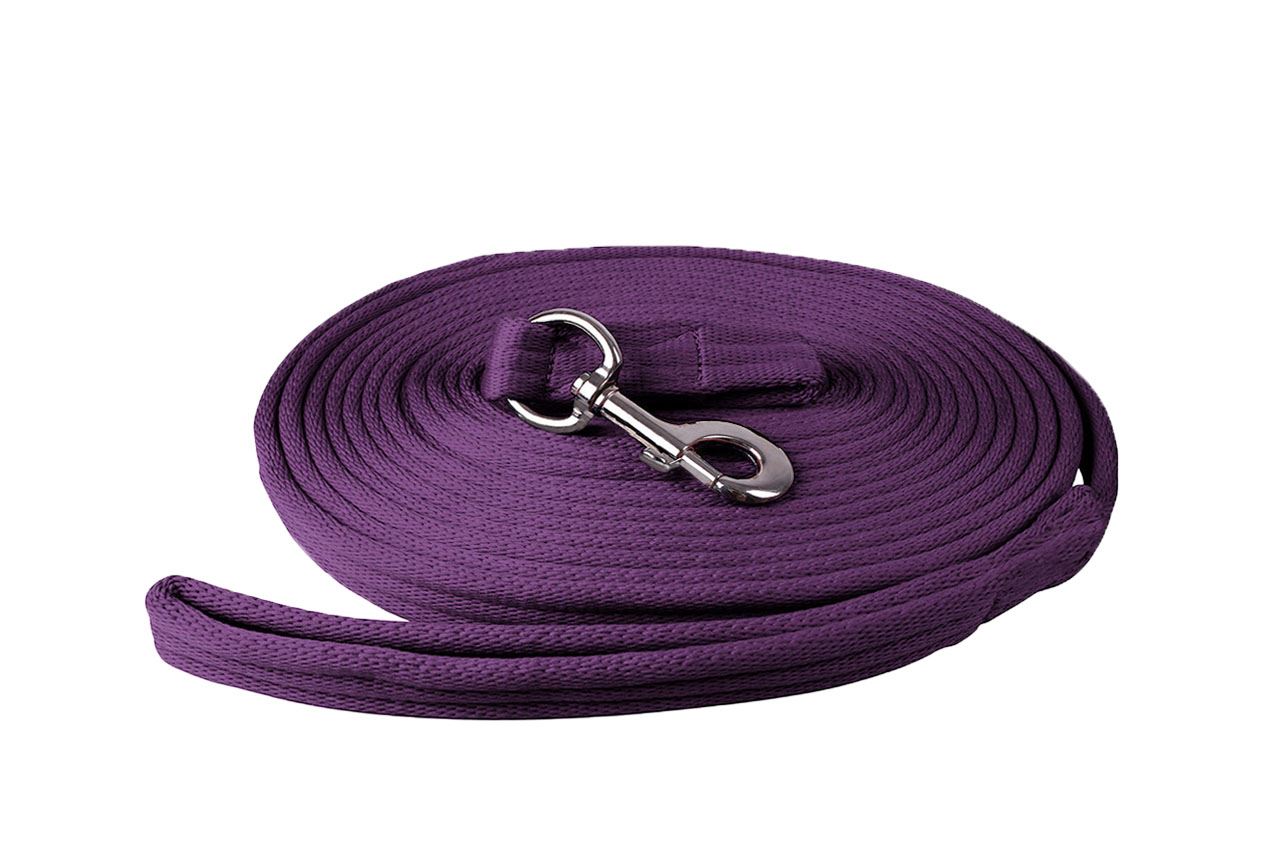 Hot selling polyester lunging line with comfortable grip horse riding