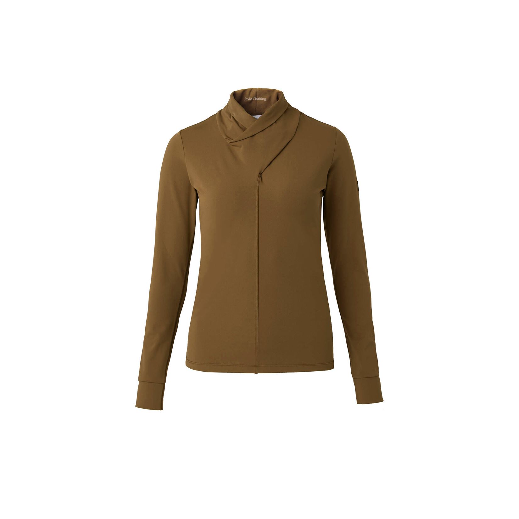 Fashionable Quick Dry Womens full sleeves Shirt with Breathable Fabric for training ideal for factory made bulk purchases