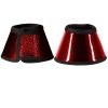 Luxurious horse bell boots with neoprene lining attractive equestrian wear supplier