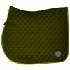 Custom Made Cotton Saddle Pad, All-Round Cotton Dressage Saddle Pad with Wave Quilt for Riding and Tack