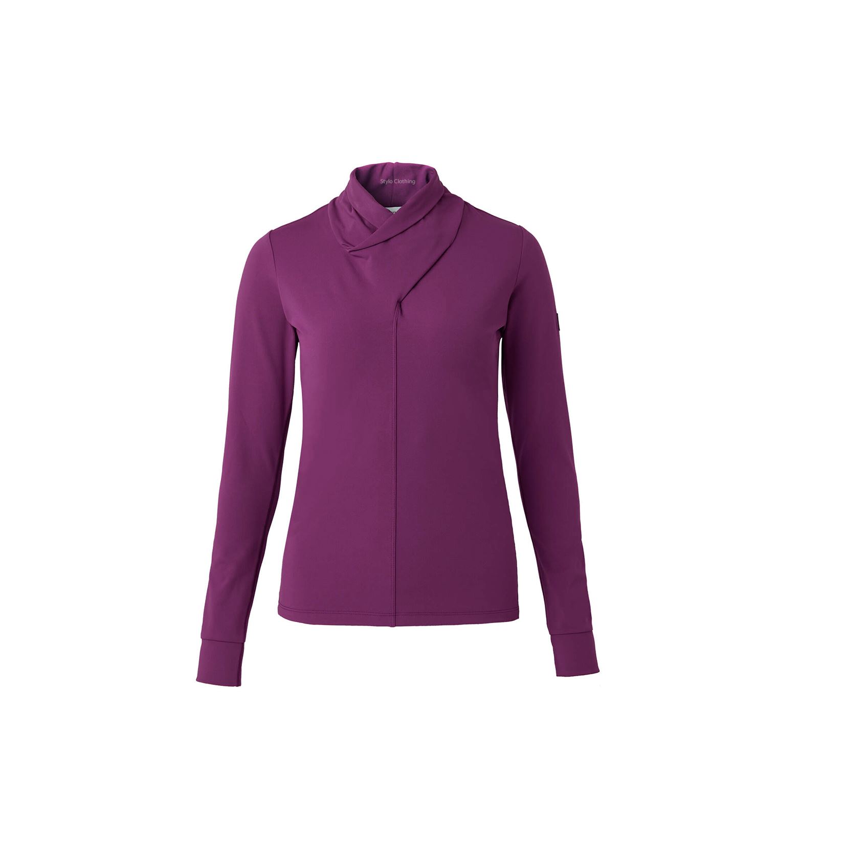 Best Selling Full Sleeve Women Shirt with Elegant Neck and quick dry fabric perfect for training available in wholesale