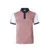 Factory-made short sleeve men t-shirt with buttons for equestrian riders wear available in bulk