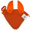 Stylish-horse-ear-bonnet-with-string-single-cord-horse-care-fly-veil Stylish horse fly veil ear bonnet with rhinestones, offering comfort and protection during rides