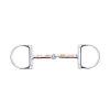 High-quality D-ring bit made with the finest steel, featuring a variety of over 100 customizable designs for every equestrian need