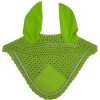 Lime green lightweight ear bonnet for horses