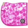 "2 Color Anatomic Saddle Pad in Wholesale – anatomic fit with all-new tie-dye effect, perfect for equestrian horse equipment"