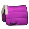 Best All Purpose Mesh Saddle Pads with Faux Fur in 6 Colors