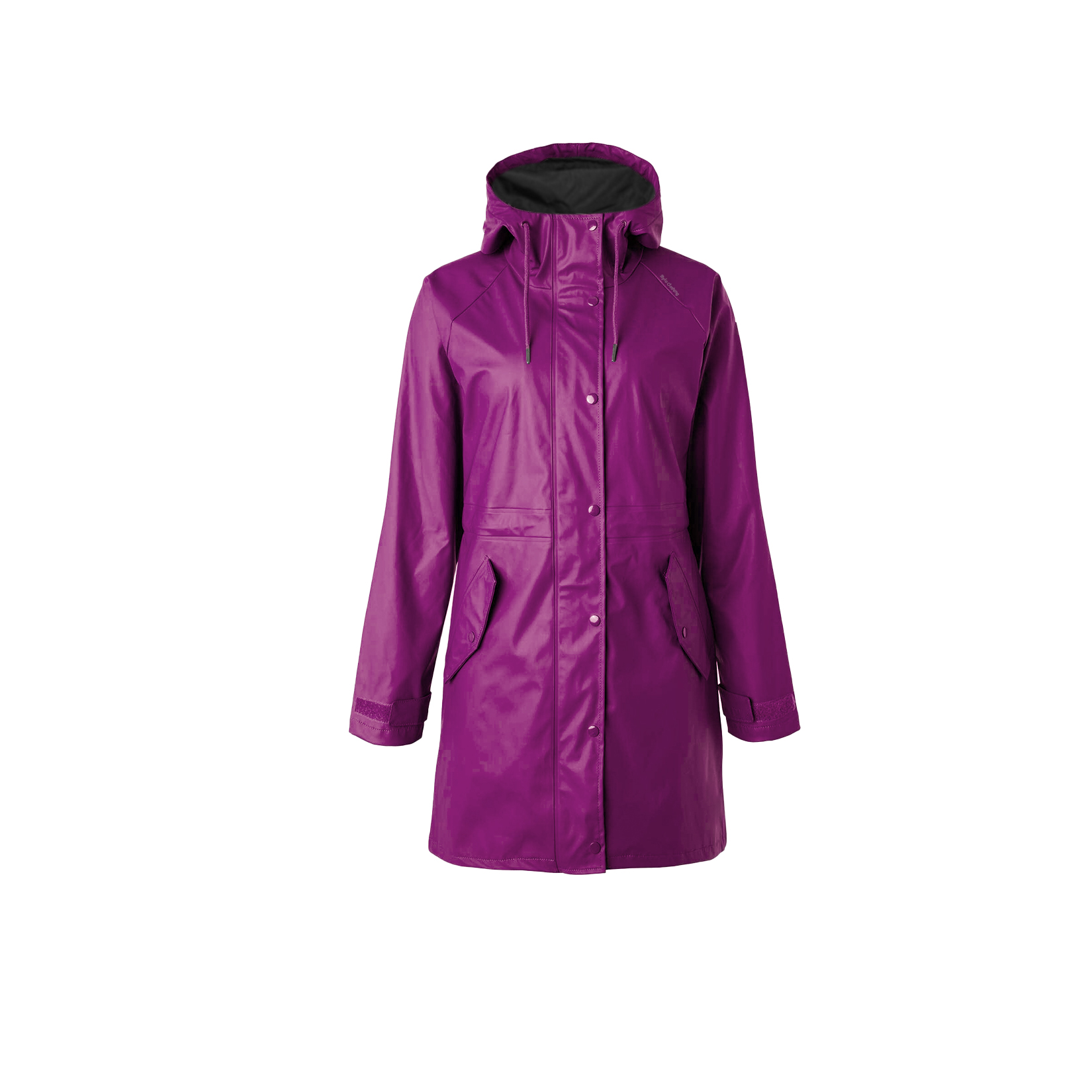 Buy Stylish Vibrant Magenta Women Rain Coats of PU Material - 20+ Articles