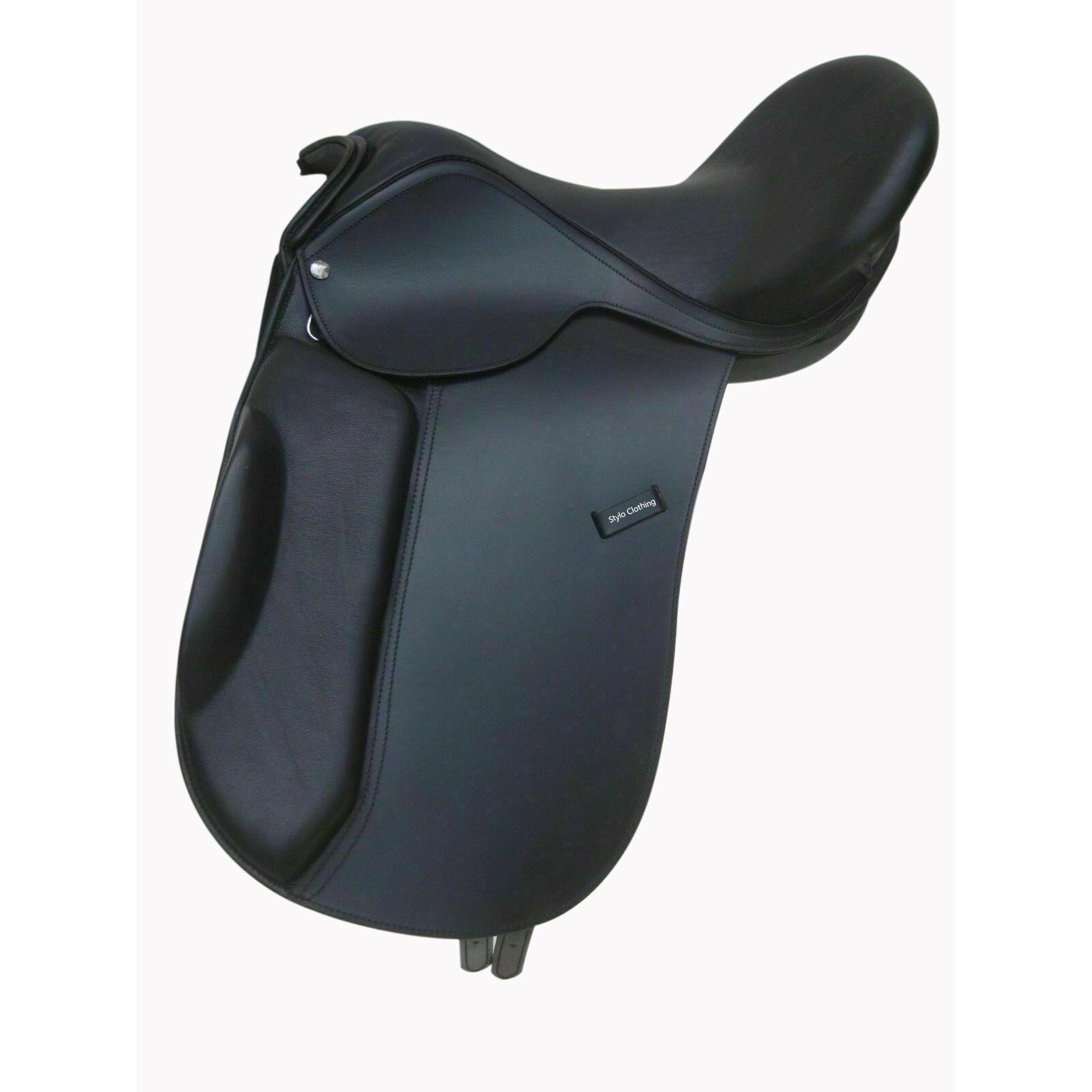 bestselling-Leather-Dressage-treeless-Saddle-wholesale-equestrian-supplies Fine Leather Treeless Black Saddle in Wholesale - 20+ Styles
