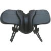 bestselling-Leather-Dressage-treeless-Saddle-wholesale-equestrian-supplies High-quality leather dressage treeless saddle in black, designed for competitive and recreational riders seeking maximum comfort and performance