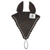 Black best fit ear bonnet with a classic design for stylish protection