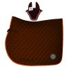 Durable Customizable Cotton Matching Set, Includes Cotton Saddle Pad and Ear Bonnet, Wholesale for Equestrians