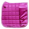 "Premium quality dressage saddle pads with customized 3D print and smooth cotton lining, wholesale from Stylo Clothing"