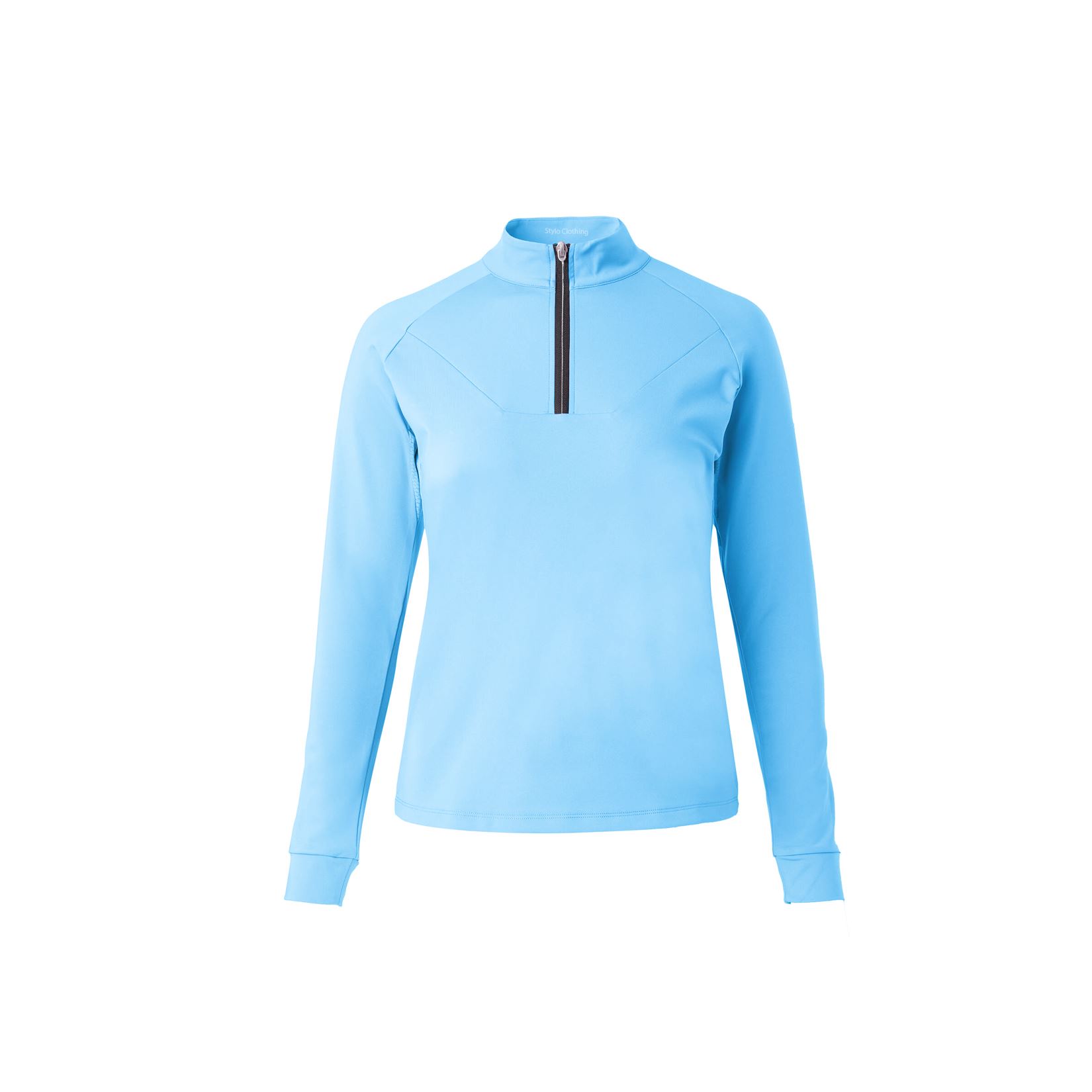 High-quality women training shirt with fleece lining for equestrian riders, perfect for training and horse riding by Stylo Clothing