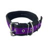 Find our top-selling customized nylon made adjustable Pet collar neckband with double nylon strap and steel buckle. Adjustable and perfect for any dog.
