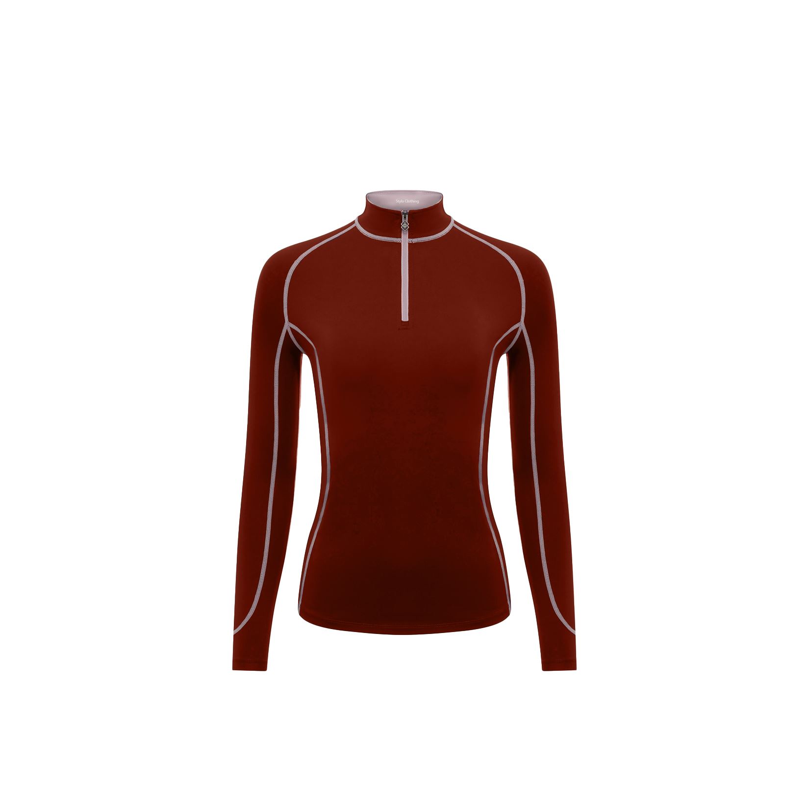 Women Base Layer Shirt with advanced shock-absorbing fabric and full sleeve protection from Stylo Clothing manufacturers