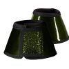 Stylish and functional horse bell boots with neoprene lining, ideal for leg protection, available in bulk from Stylo Clothing