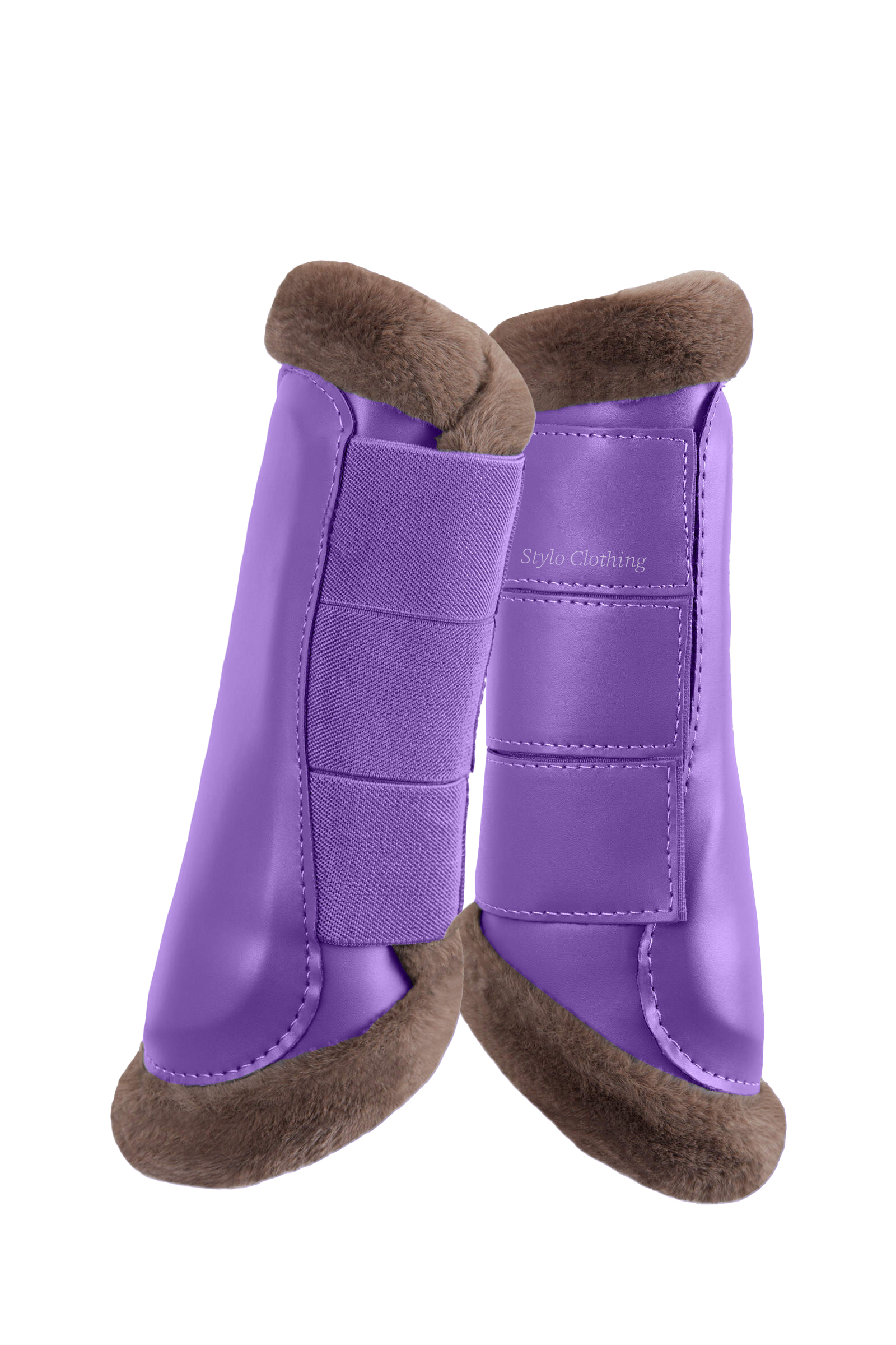 Premium quality luxurious brushing boots with advanced leg protection for horses, perfect for wholesale orders.