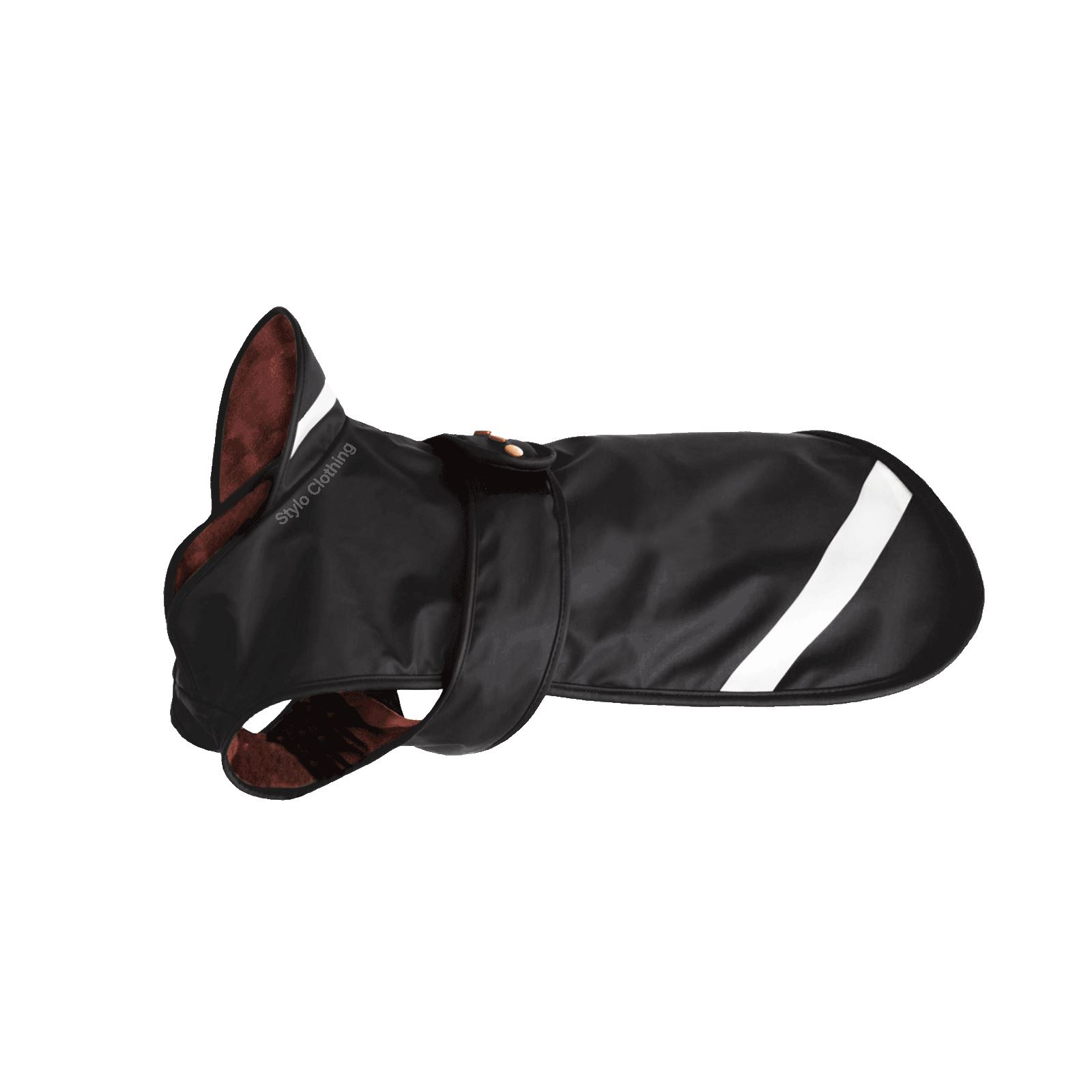 "High-quality warm dog coats for winter, custom-made with rapid absorption fabric, available wholesale at Stylo Clothing"