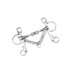 Best Selling 2 Joint Pelham Bit with Stainless Steel Curb Chain