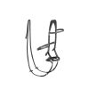 Premium leather horse riding bridle designed for equestrian training and performance, offering durability and comfort, available for wholesalers.